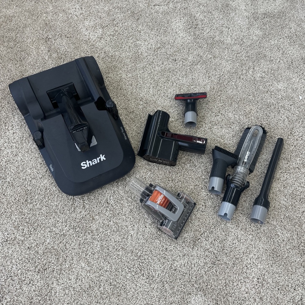 Lot Of 7 Shark Rotator NV650/750 Caddy Holder Hard Floor Attachments Accessories